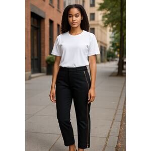 EXPRESS mid rise black pants size 6R NWOT